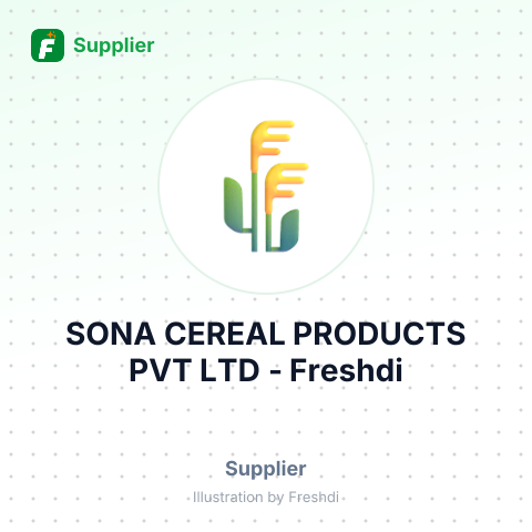 SONA CEREAL PRODUCTS PVT LTD – summary card, no photo uploaded yet