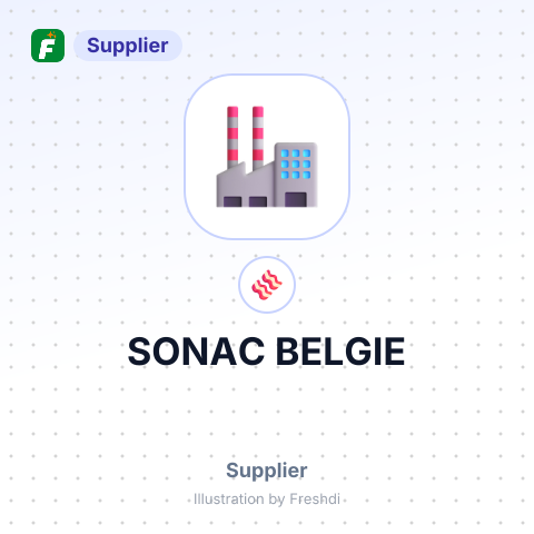 SONAC BELGIE – summary card, no photo uploaded yet