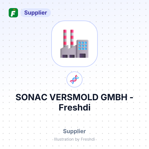 SONAC VERSMOLD GMBH – summary card, no photo uploaded yet