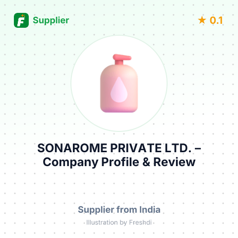 SONAROME PRIVATE LTD. – summary card, no photo uploaded yet