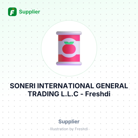 SONERI INTERNATIONAL GENERAL TRADING L.L.C – summary card, no photo uploaded yet