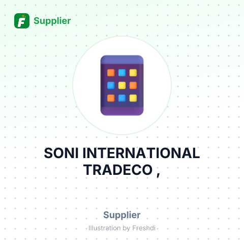 SONI INTERNATIONAL TRADECO , – summary card, no photo uploaded yet