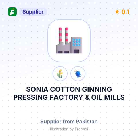 SONIA COTTON GINNING PRESSING FACTORY & OIL MILLS – summary card, no photo uploaded yet