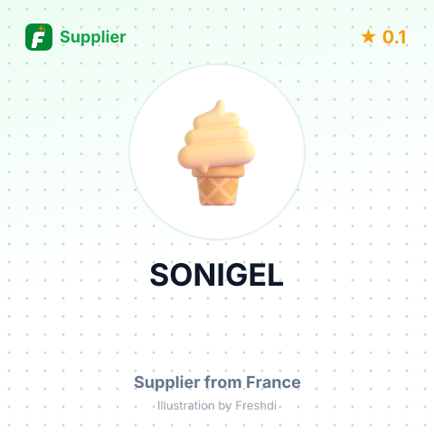 SONIGEL – summary card, no photo uploaded yet