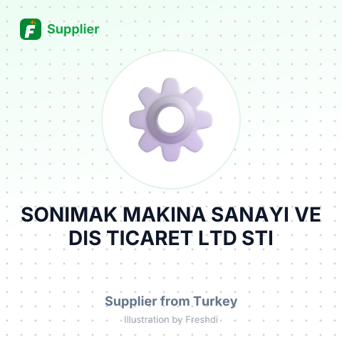 SONIMAK MAKINA SANAYI VE DIS TICARET LTD STI – summary card, no photo uploaded yet