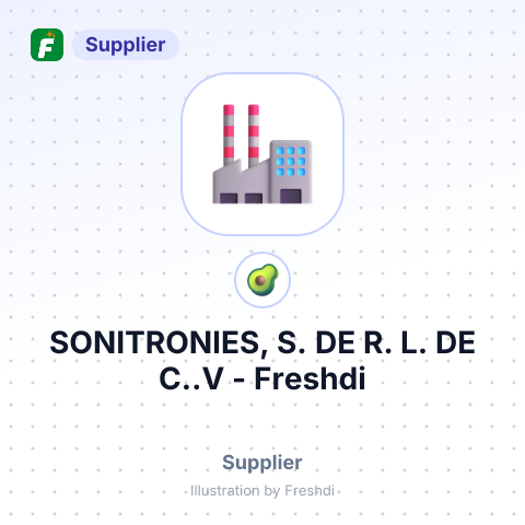 SONITRONIES, S. DE R. L. DE C..V – summary card, no photo uploaded yet