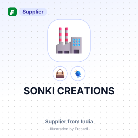 SONKI CREATIONS – summary card, no photo uploaded yet