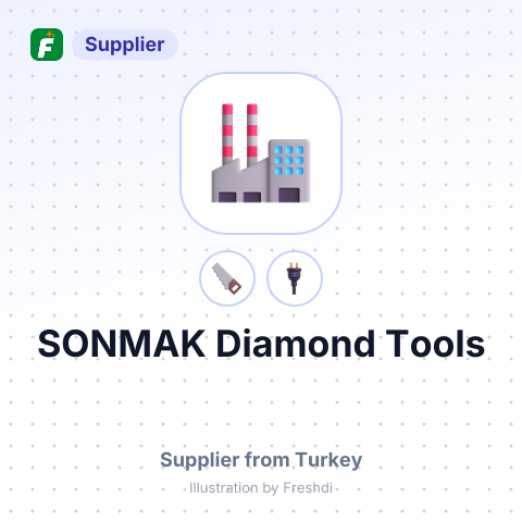 SONMAK Diamond Tools – summary card, no photo uploaded yet