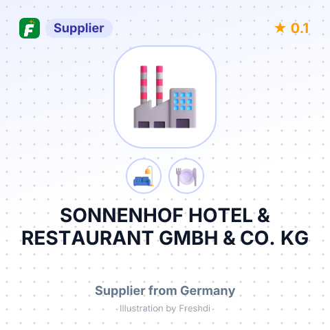 SONNENHOF HOTEL & RESTAURANT GMBH & CO. KG – summary card, no photo uploaded yet