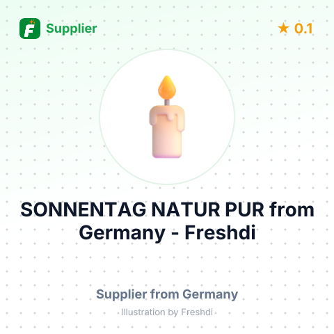 SONNENTAG NATUR PUR – summary card, no photo uploaded yet