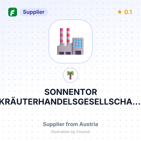 SONNENTOR KRÄUTERHANDELSGESELLSCHAFT M.B.H. – summary card, no photo uploaded yet