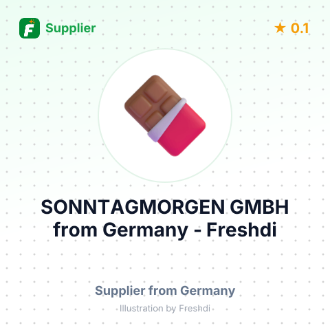 SONNTAGMORGEN GMBH – summary card, no photo uploaded yet
