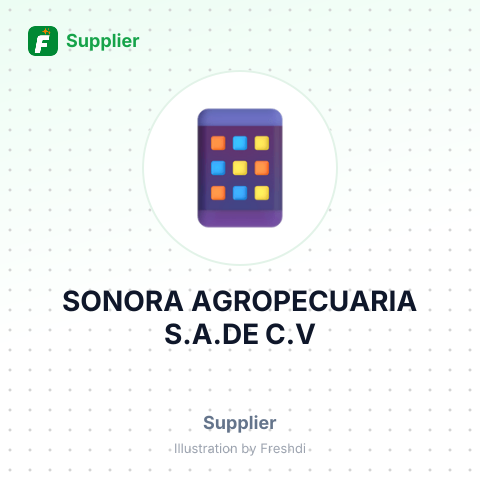 SONORA AGROPECUARIA S.A.DE C.V – summary card, no photo uploaded yet