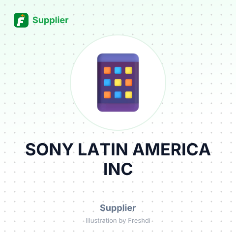 SONY LATIN AMERICA INC – summary card, no photo uploaded yet