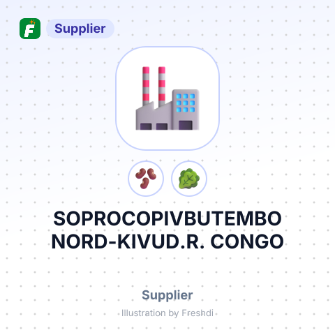 SOPROCOPIVBUTEMBO NORD-KIVUD.R. CONGO – summary card, no photo uploaded yet