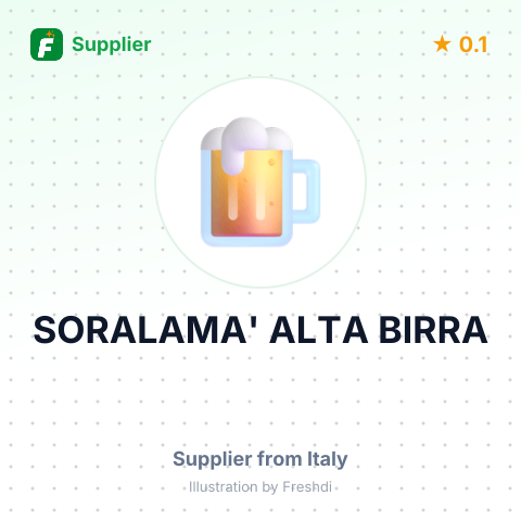SORALAMA' ALTA BIRRA – summary card, no photo uploaded yet