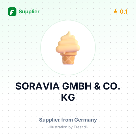 SORAVIA GMBH & CO. KG – summary card, no photo uploaded yet