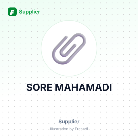 SORE MAHAMADI – summary card, no photo uploaded yet