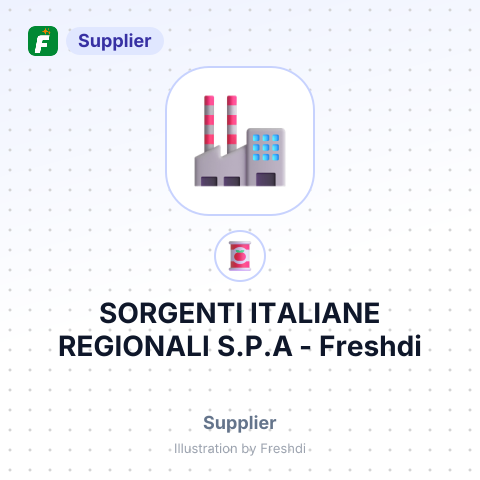 SORGENTI ITALIANE REGIONALI S.P.A – summary card, no photo uploaded yet