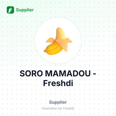 SORO MAMADOU – summary card, no photo uploaded yet