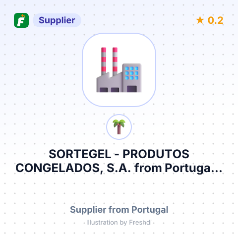 SORTEGEL - PRODUTOS CONGELADOS, S.A. – summary card, no photo uploaded yet