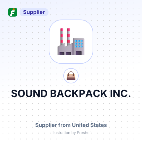 SOUND BACKPACK INC. – summary card, no photo uploaded yet