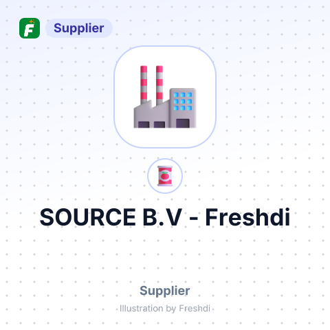 SOURCE B.V – summary card, no photo uploaded yet