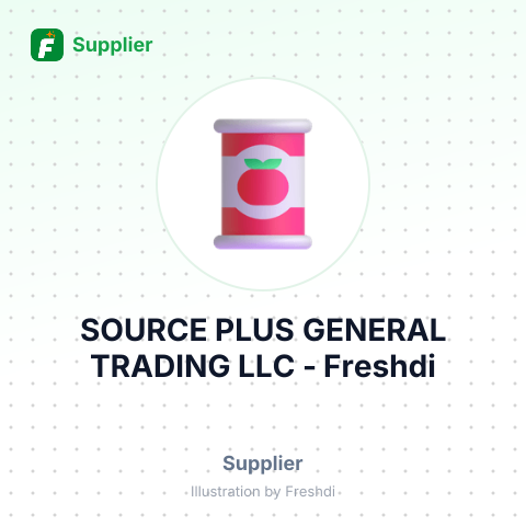 SOURCE PLUS GENERAL TRADING LLC – summary card, no photo uploaded yet