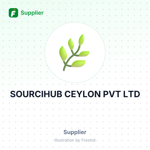 SOURCIHUB CEYLON PVT LTD – summary card, no photo uploaded yet