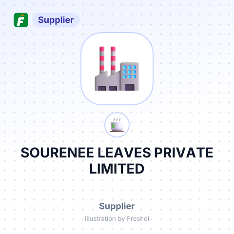 SOURENEE LEAVES PRIVATE LIMITED – summary card, no photo uploaded yet