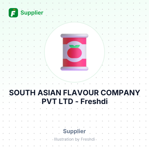 SOUTH ASIAN FLAVOUR COMPANY PVT LTD – summary card, no photo uploaded yet