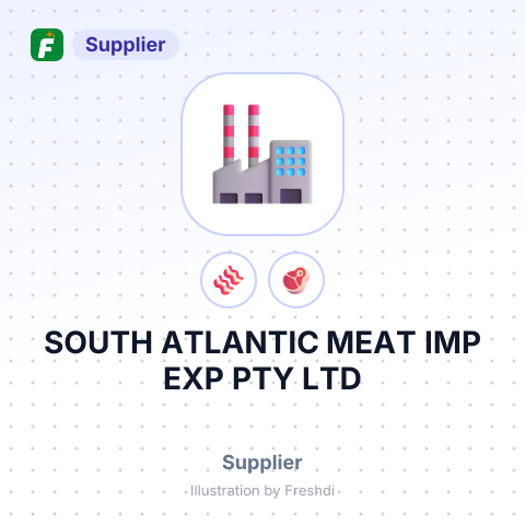 SOUTH ATLANTIC MEAT IMP EXP PTY LTD – summary card, no photo uploaded yet