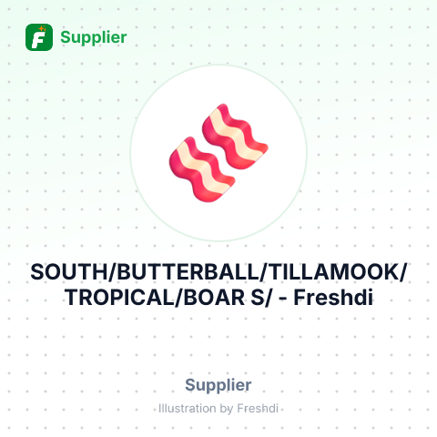 SOUTH/BUTTERBALL/TILLAMOOK/TROPICAL/BOAR S/ – summary card, no photo uploaded yet