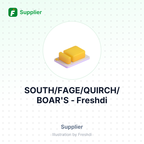 SOUTH/FAGE/QUIRCH/BOAR'S – summary card, no photo uploaded yet
