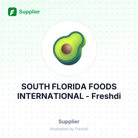 SOUTH FLORIDA FOODS INTERNATIONAL – summary card, no photo uploaded yet