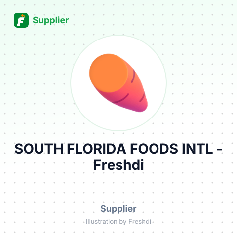 SOUTH FLORIDA FOODS INTL – summary card, no photo uploaded yet