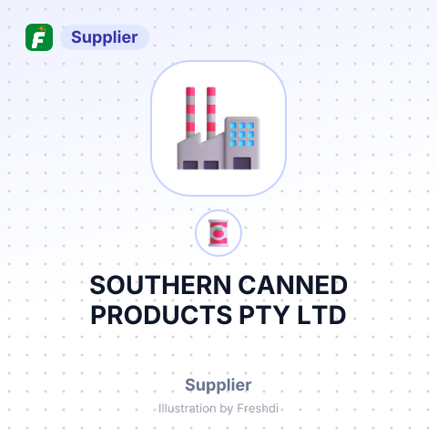 SOUTHERN CANNED PRODUCTS PTY LTD – summary card, no photo uploaded yet