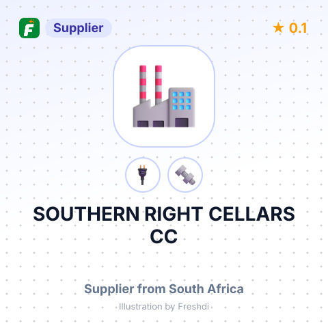 SOUTHERN RIGHT CELLARS CC – summary card, no photo uploaded yet
