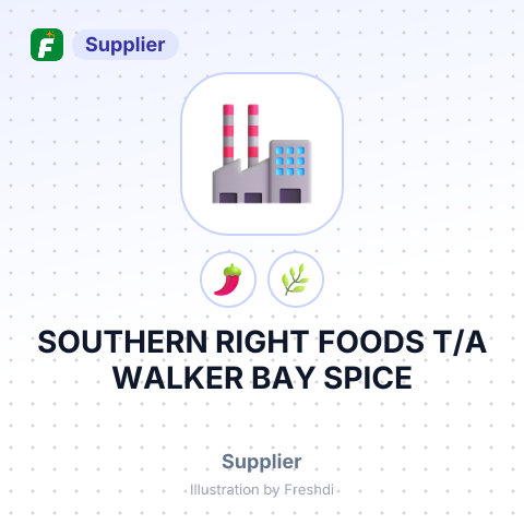 SOUTHERN RIGHT FOODS T/A WALKER BAY SPICE – summary card, no photo uploaded yet