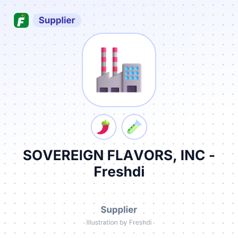 SOVEREIGN FLAVORS, INC – summary card, no photo uploaded yet