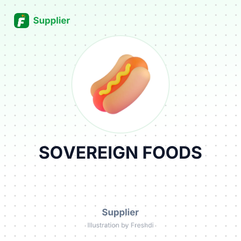 SOVEREIGN FOODS – summary card, no photo uploaded yet