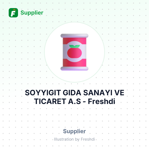 SOYYIGIT GIDA SANAYI VE TICARET A.S – summary card, no photo uploaded yet