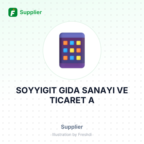 SOYYIGIT GIDA SANAYI VE TICARET A – summary card, no photo uploaded yet