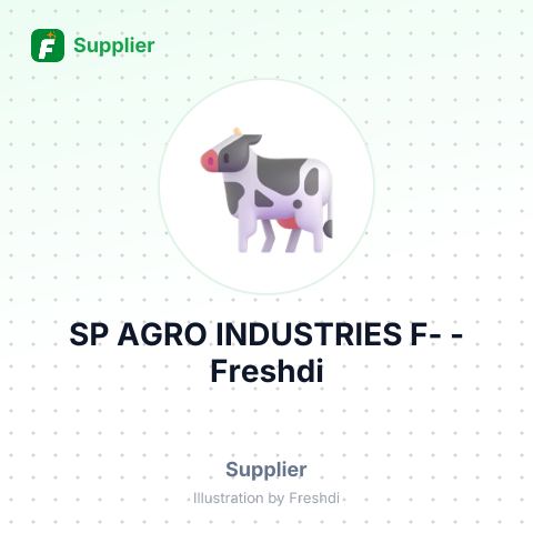 SP AGRO INDUSTRIES F- – summary card, no photo uploaded yet