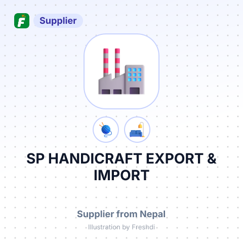 SP HANDICRAFT EXPORT & IMPORT – summary card, no photo uploaded yet