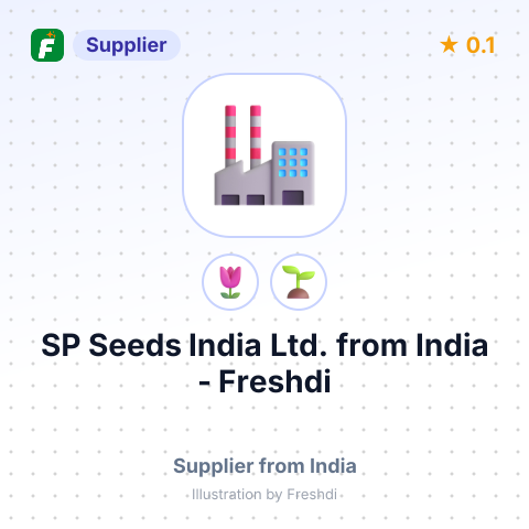 SP Seeds India Ltd.  – summary card, no photo uploaded yet