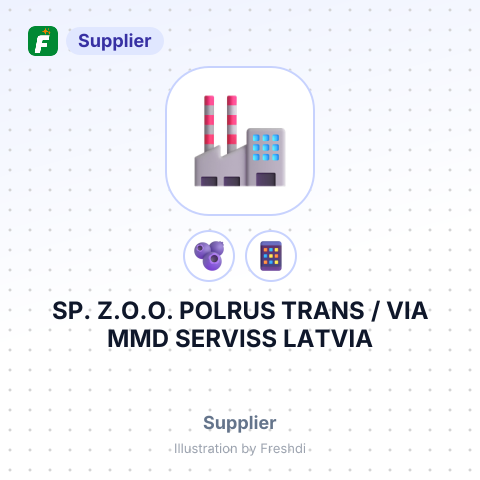 SP. Z.O.O. POLRUS TRANS / VIA MMD SERVISS LATVIA – summary card, no photo uploaded yet