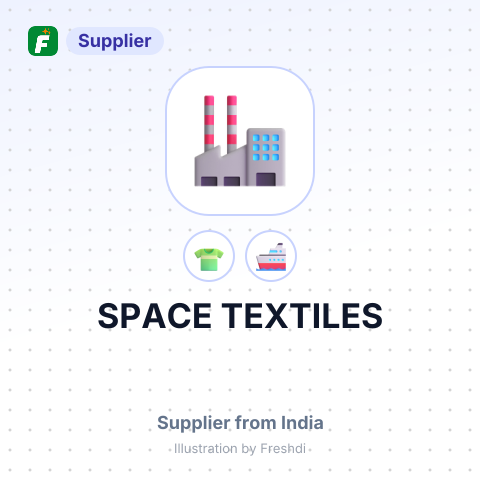 SPACE TEXTILES – summary card, no photo uploaded yet