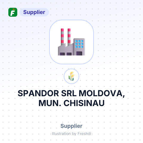 SPANDOR SRL MOLDOVA, MUN. CHISINAU – summary card, no photo uploaded yet