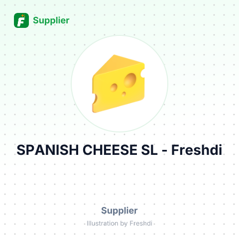 SPANISH CHEESE SL – summary card, no photo uploaded yet